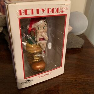 Vintage Betty Boop Christmas ornament